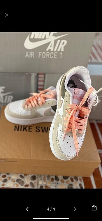 39 Beden beyaz Renk Nike airforce 1 sıfır A kalite