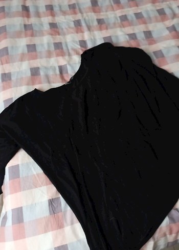 Siyah Drapeli Bluzu - Görsel 2