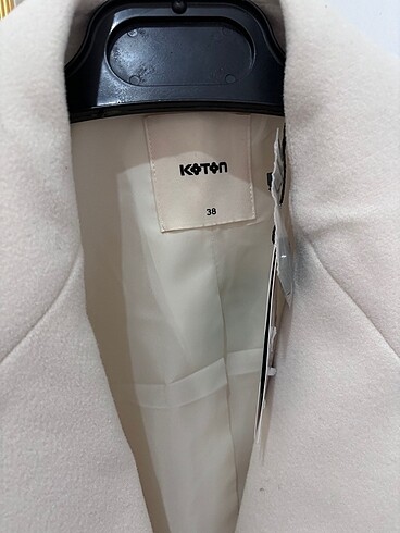 m Beden Koton ebru blazer ceket