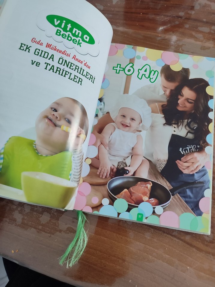 Vitma Bebek Gıda Önerileri ve Tarifler Kitabı - Görsel 2