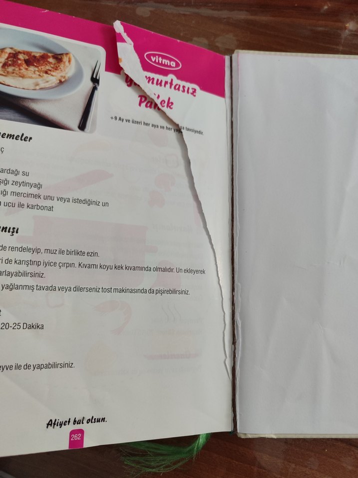 Vitma Bebek Gıda Önerileri ve Tarifler Kitabı - Görsel 4