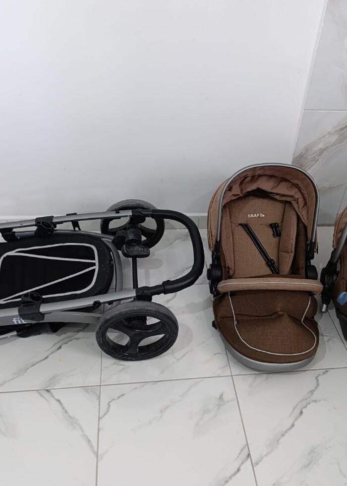 Kraft travel sistem bebek arabası - Görsel 3