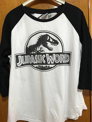 Jurassic world koleksiyonu unisex tshirt