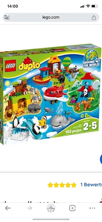 Lego all around the world 10805 XL