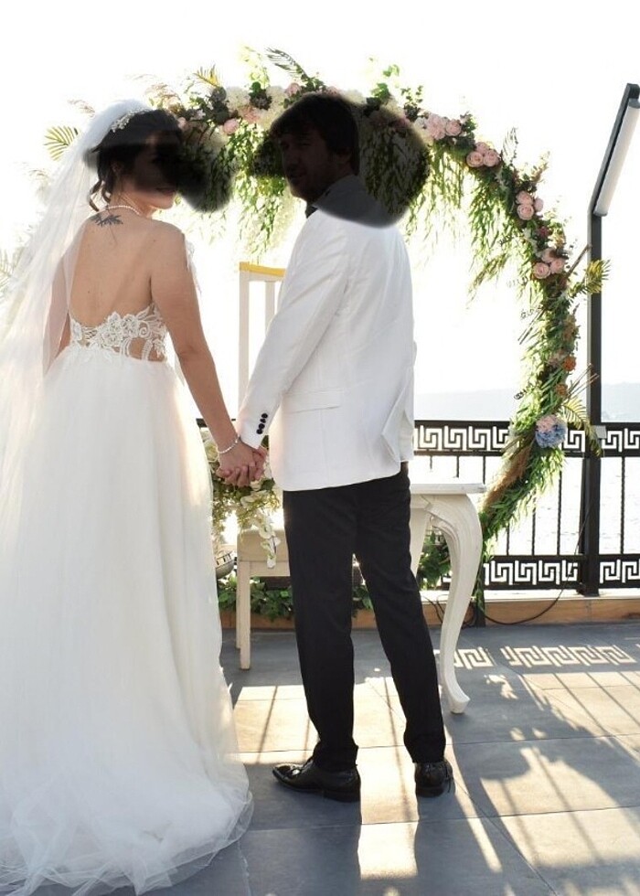 36-38 beden gelinlik - Görsel 2