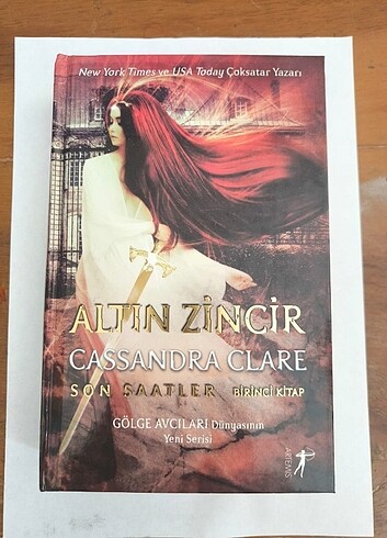Beden Renk Cassandra Clare son saatler altın ve demir zincir