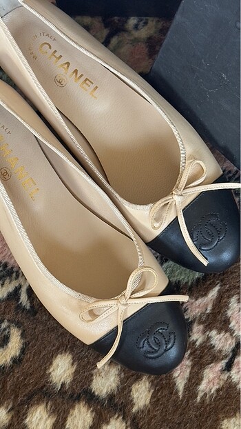 Chanel kuzu derisi babet