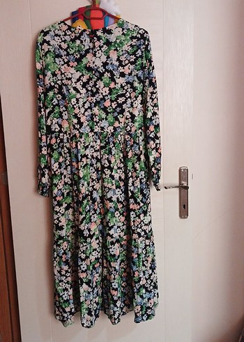 H&M çiçekli elbise - Görsel 4