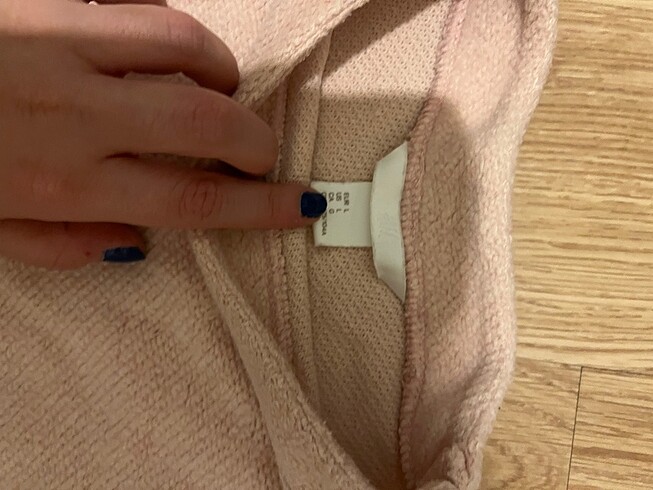 H&M h&m kadın sweatshirt pembe
