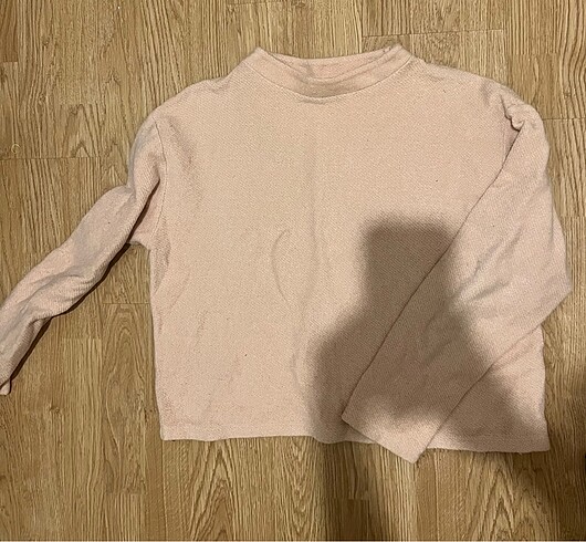 h&m kadın sweatshirt pembe