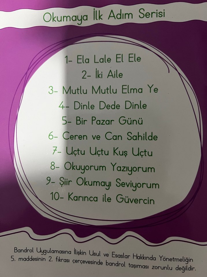 1.sınıflar için hikaye seti Çocuklar için Eğitici Kitap Seti - Görsel 2