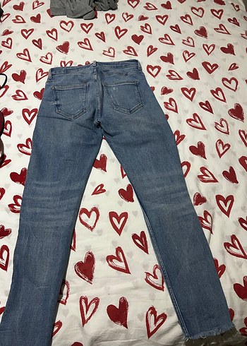 Zara Mavi Kadın Kot Pantolon - Görsel 3