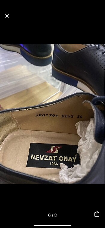 Nevzat onay orijinal ayakkabı - Görsel 6