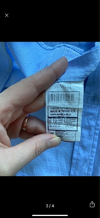 Süvari gömlek - Görsel 3