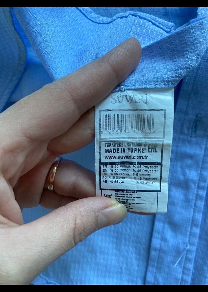 Süvari gömlek - Görsel 3