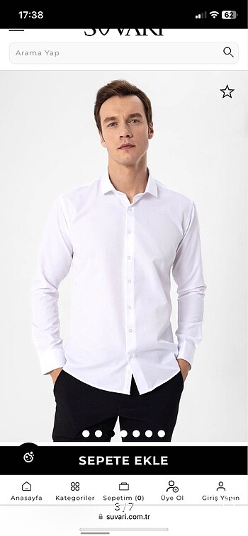 Süvari gömlek - Görsel 3