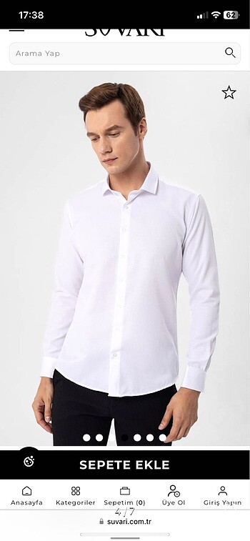 Süvari gömlek - Görsel 4