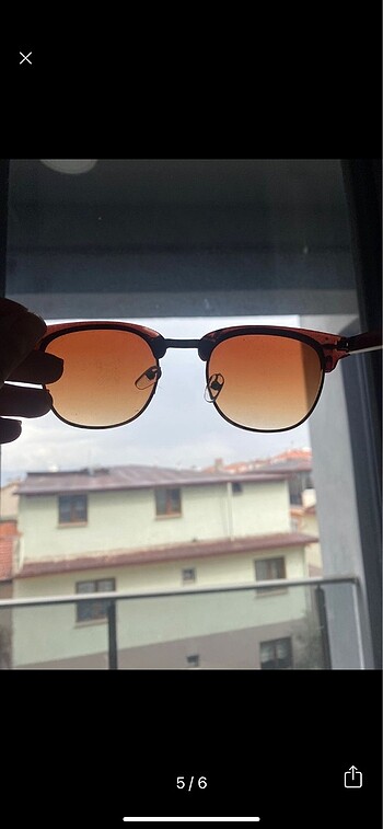 Oval gözlük - Görsel 5