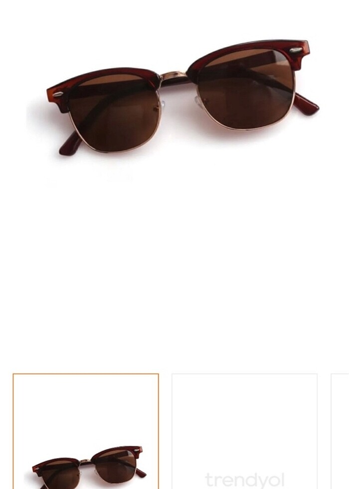 Oval gözlük - Görsel 2