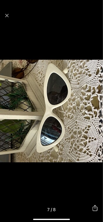 Cat eye gözlük - Görsel 8