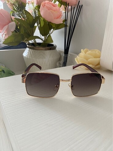 Kahverengi gözlük hiç kullanılmadı - Görsel 6