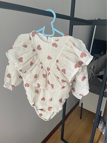 Keten kız bebek romper