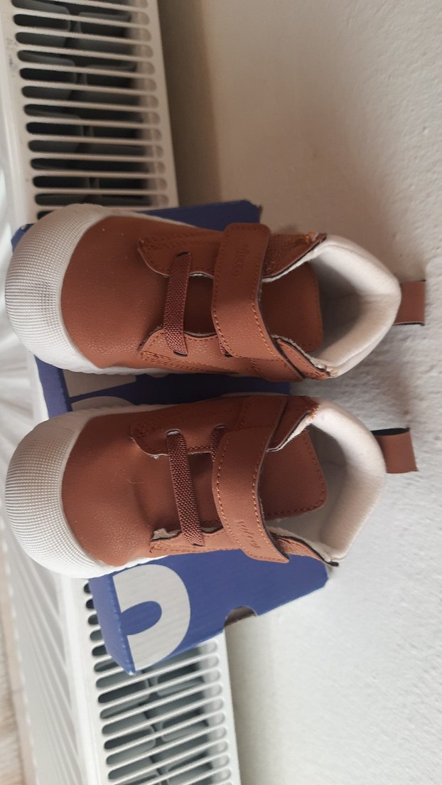 Kahverengi Erkek Bebek İlk Adım Ayakkabısı - Görsel 2