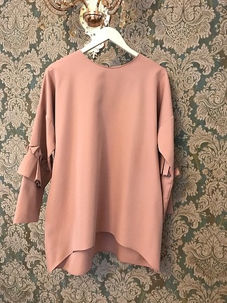 Pembe bluz 