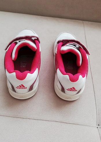 29 Beden pembe Renk Adidas Kız Çocuk Pembe Cırt Cırtlı Spor Ayakkabı