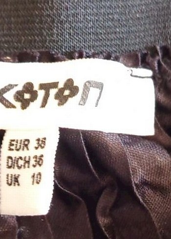 Parlak Kahverengi Pileli Uzun Kadın Etek - Görsel 3