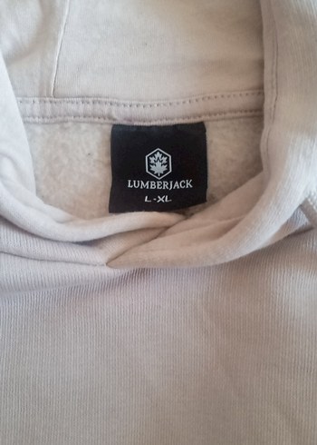 Bej Kadın Kapüşonlu Sweatshirt - Görsel 4