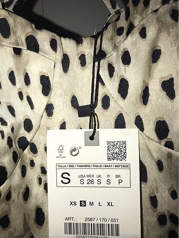 s Beden Leopar desenli saten satin