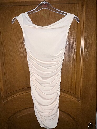 Pull and Bear Drape elbise