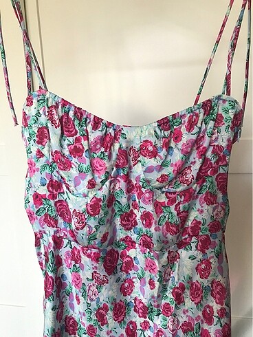 s Beden Saten satin güllü rose