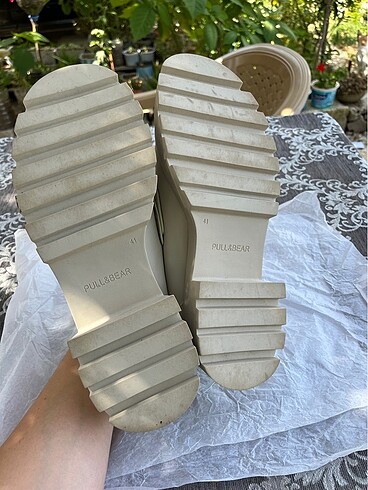 41 Beden ten rengi Renk Pull&Bear loafer ayakkabı
