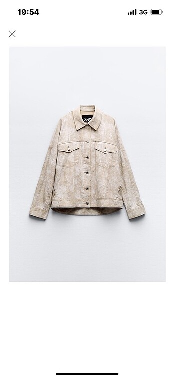 Zara keten ceket