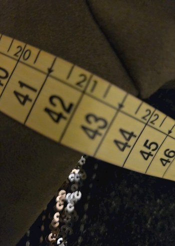 V Yaka Pile Detaylı Süet Elbise - Görsel 7