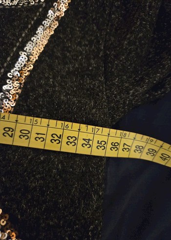 zara Nakışlı Gri Kız Çocuk Triko Kazak - Görsel 3