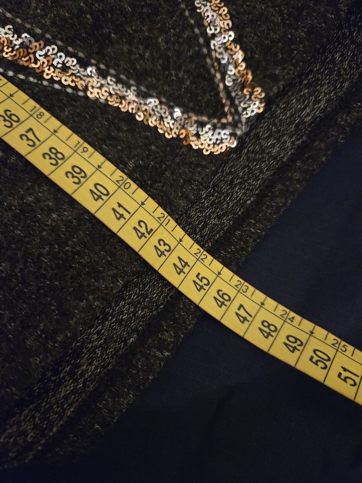 zara Nakışlı Gri Kız Çocuk Triko Kazak - Görsel 4