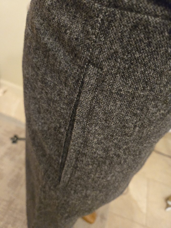 zara Yün Kumaş Kemerli Kadın Pantolon - Görsel 5