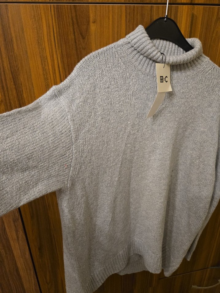 unıqlou over size kazak - Görsel 4