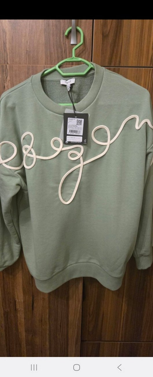 twist sweatshirt - Görsel 2