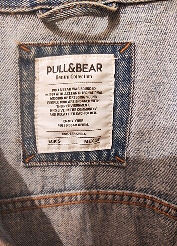 Pull and Bear Pull&bear Jean over size ceket