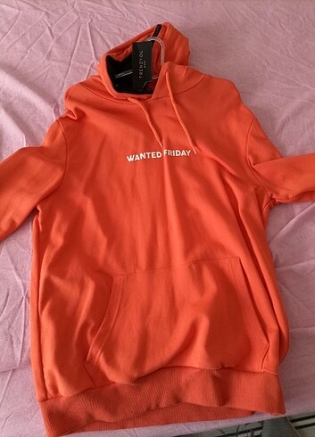 m Beden turuncu Renk Turuncu sweatshirt