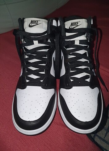 Nike Nike Dunk Hi Retro Erkek Beyaz Sneaker Ayakkabı DD1399-105