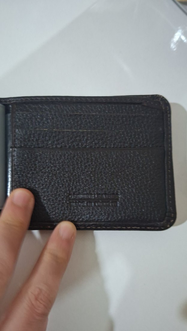 Koyu Kahverengi Erkek Cüzdanı - Görsel 4