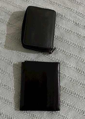  Beden Siyah Minimalist Erkek Cüzdanları