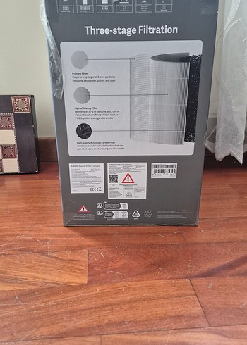 Xiaomi Akıllı Hava Temizleyici 4 Compact Beyaz - Görsel 2