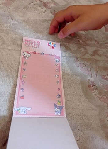  Beden Hello kitty bot defteri 