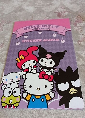 kuromi hello kitty sticker albümü